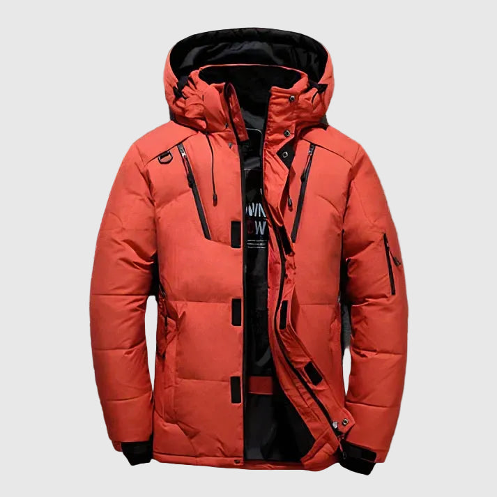 Boreas Men's Insulated Waterproof Winter Puffer Jacket | Padded Jacket for Men | Windproof Heavy Duty Outdoor Outerwear