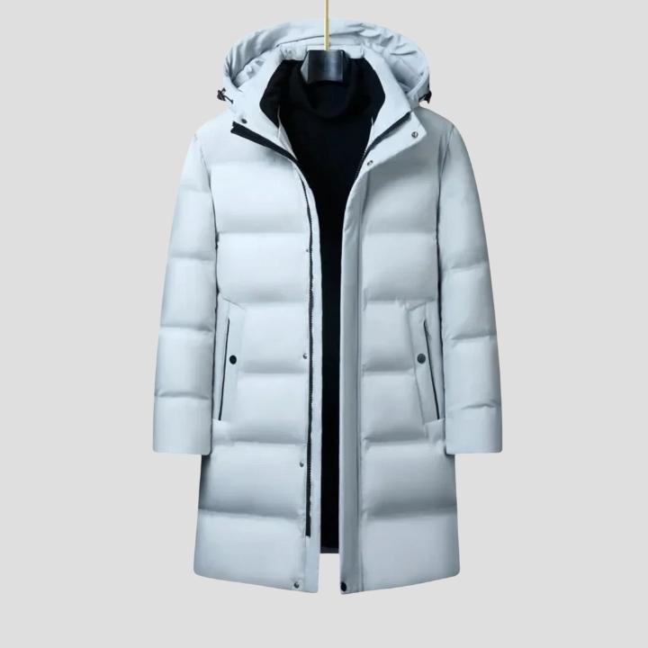 Men’s Insulated Hooded Winter Parka Waterproof Thermal Coat