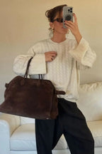 Elara Women's Large Tote Handbag | Oversized Everyday Shoulder Bag for Women | Premium Spacious Work & Weekend Bag