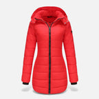 Women’s Quilted Cotton-Blend Autumn Winter Jacket