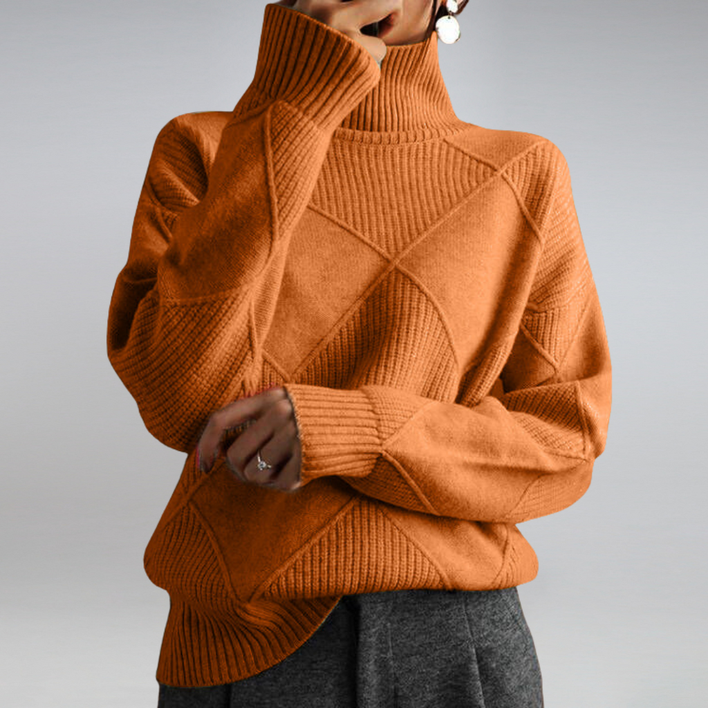 Kina Soft Cashmere Turtleneck Comfortable Warm & Elegant