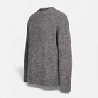 Men’s Wool-Effect Crew Neck Sweater