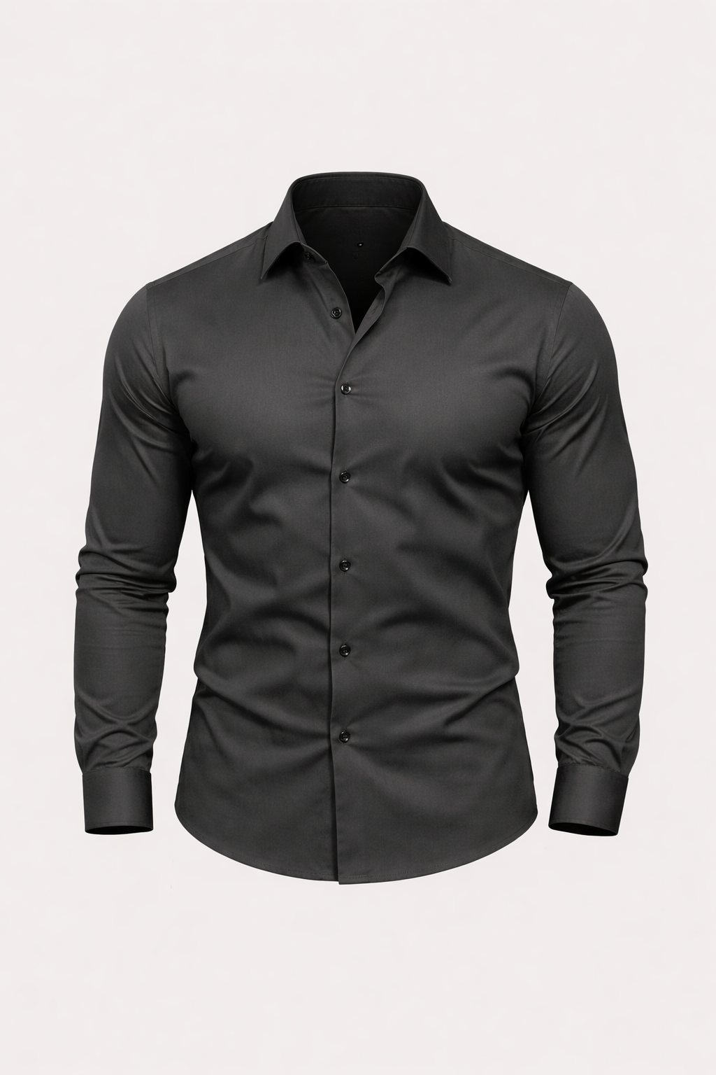Verrin Men's Slim Fit Stretch Dress Shirt | Wrinkle-Free Performance Shirt for Men | Smart Casual & Formal Everyday Wear