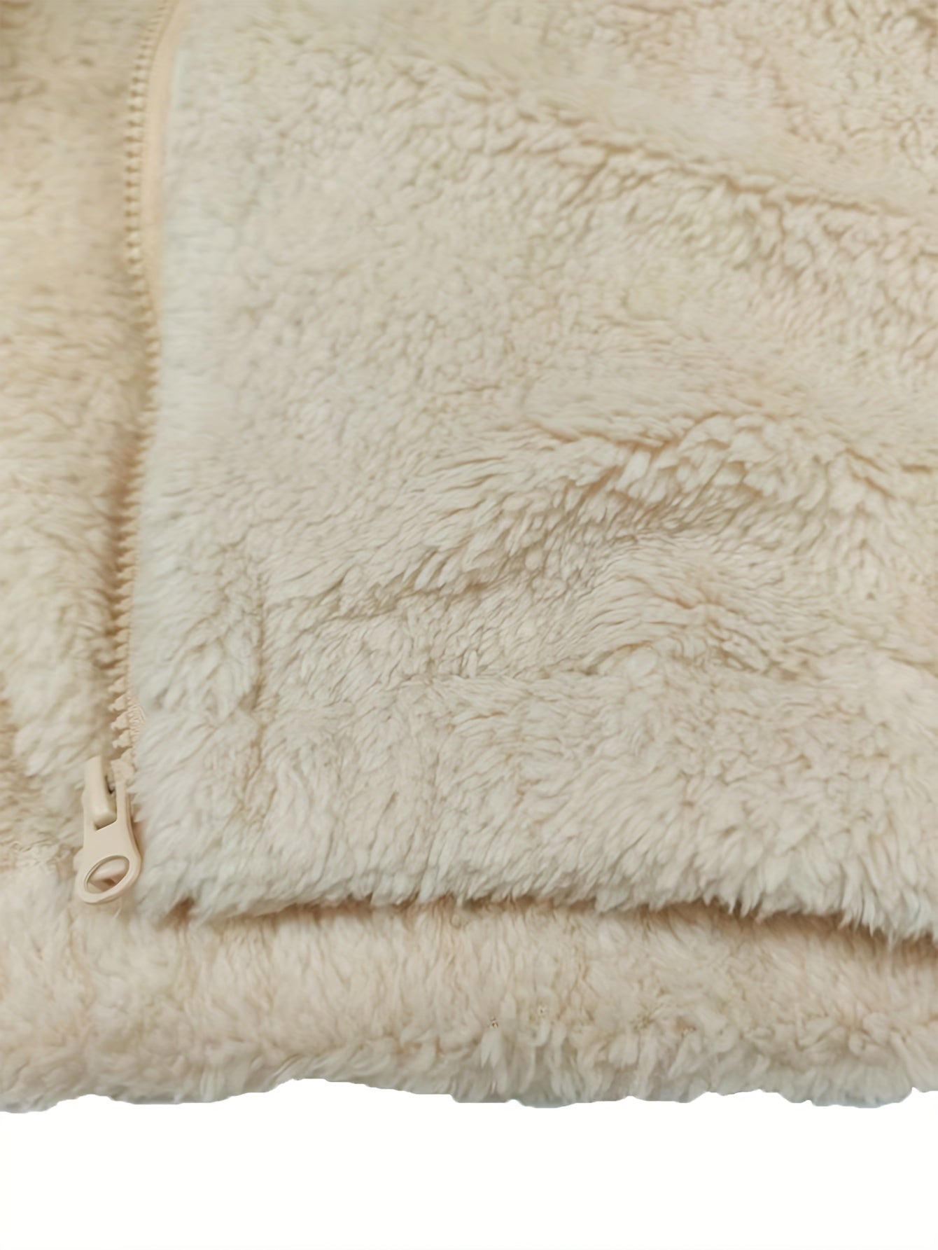 Kavé Women's Teddy Fleece Gilet | Sherpa Zip Sleeveless Vest | Layering Casual & Everyday Wear