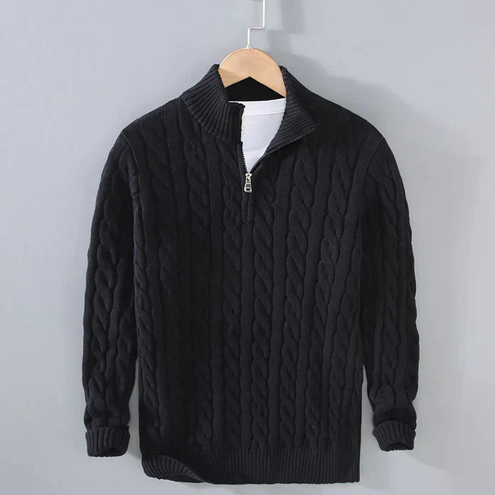 Levi | Men's Classic Wool Pullover Sweater – Warm Knit Pullover