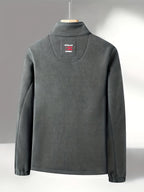 Julius Veste Polaire Outdoor Homme – Soft, Warm & Light with Protective Collar