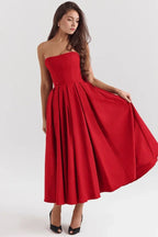 Aneri Women's Casual Maxi Dress | Flowing Everyday Maxi Dress for Women | Boho Chic Summer & Weekend Style