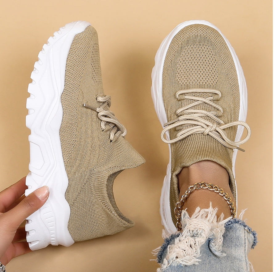Cushion Women's Orthopedic Knit Trainer | Extra Foot Support & Arch Relief Everyday Shoes