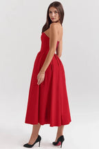 Aneri Women's Casual Maxi Dress | Flowing Everyday Maxi Dress for Women | Boho Chic Summer & Weekend Style