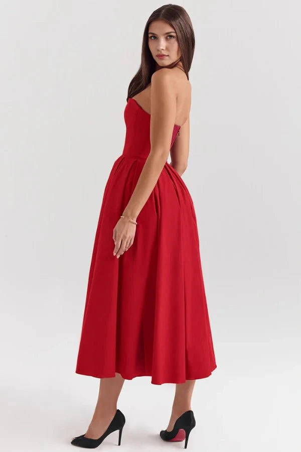 Aneri Women's Casual Maxi Dress | Flowing Everyday Maxi Dress for Women | Boho Chic Summer & Weekend Style