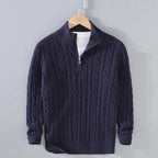 Levi | Men's Classic Wool Pullover Sweater – Warm Knit Pullover