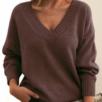 Danielle Women's Cashmere Blend Sweater | Ultra-Soft Fashionable Knit Jumper for Women | Luxury Smart Casual Knitwear