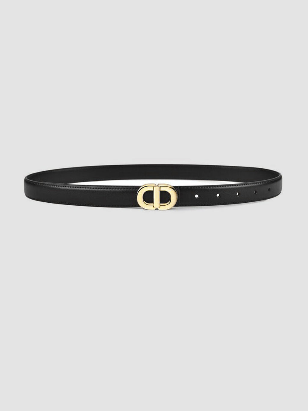 Faux Leather Belt – Women’s 105 cm Regular Fit Polyurethane Waist Belt with Alloy Buckle