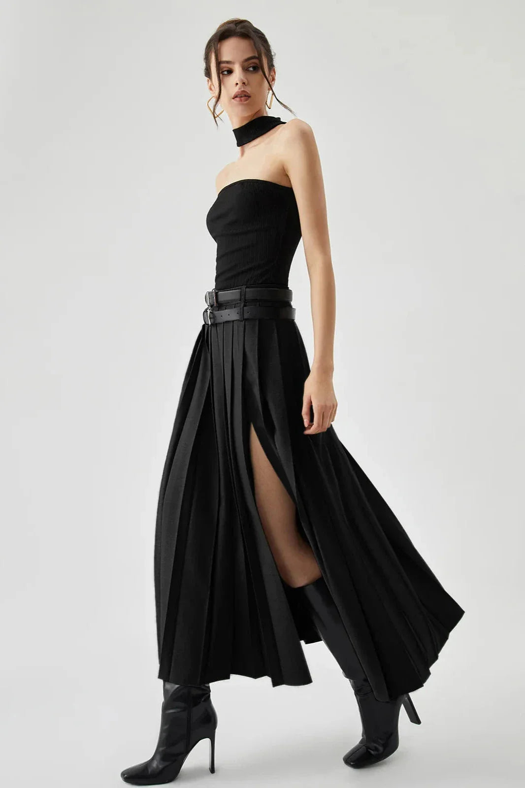 Caitlin Women's Maxi Skirt | Elegant Flowing Floor-Length Skirt for Women | Casual & Smart Everyday Style