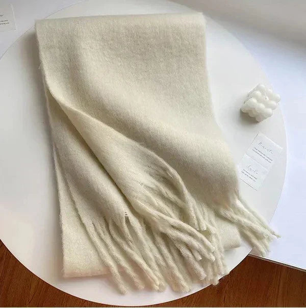 Janelle Women's Cashmere Winter Scarf | Soft Warm Cashmere Wrap Scarf for Women | Luxury Winter Accessory & Gift