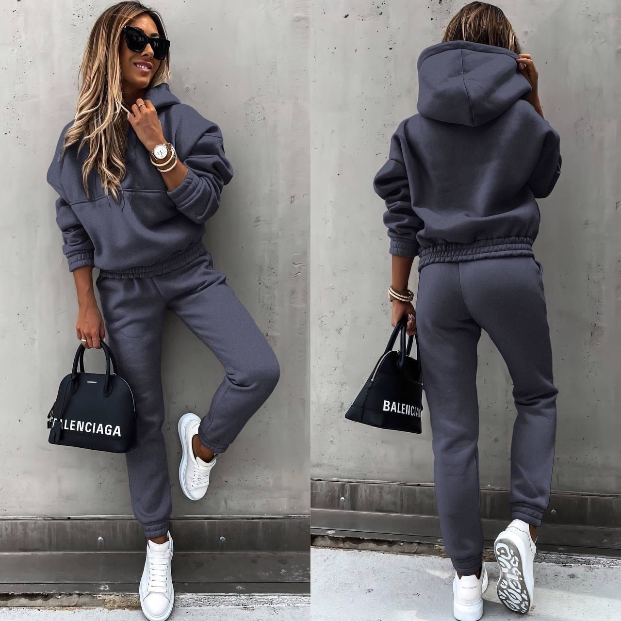 Elane Women's Jogging Set – Soft Comfort & Modern Style for Daily Relaxation