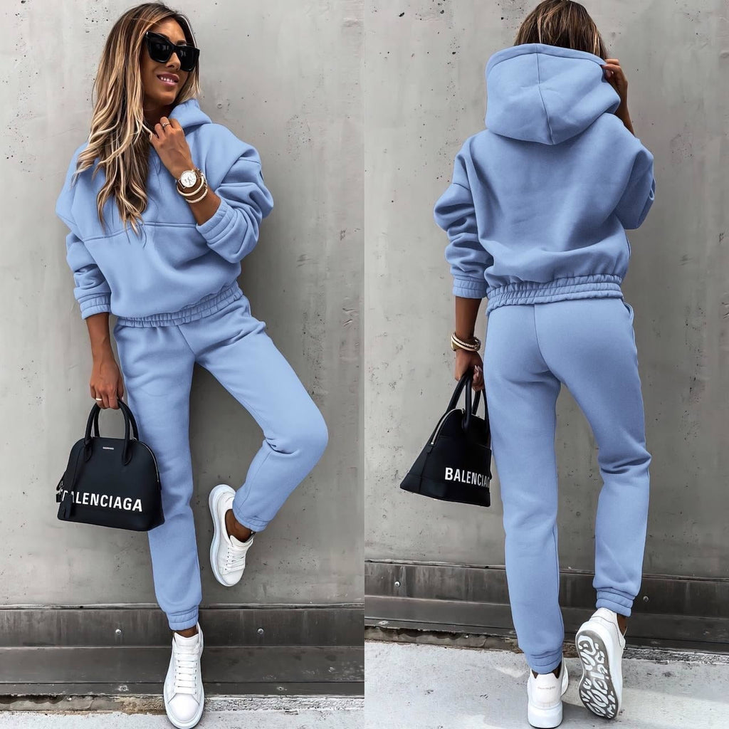 Elane Women's Jogging Set – Soft Comfort & Modern Style for Daily Relaxation