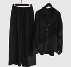 Vivianne Women's Linen Summer Co-Ord Set | Casual Everyday Linen Two-Piece for Women
