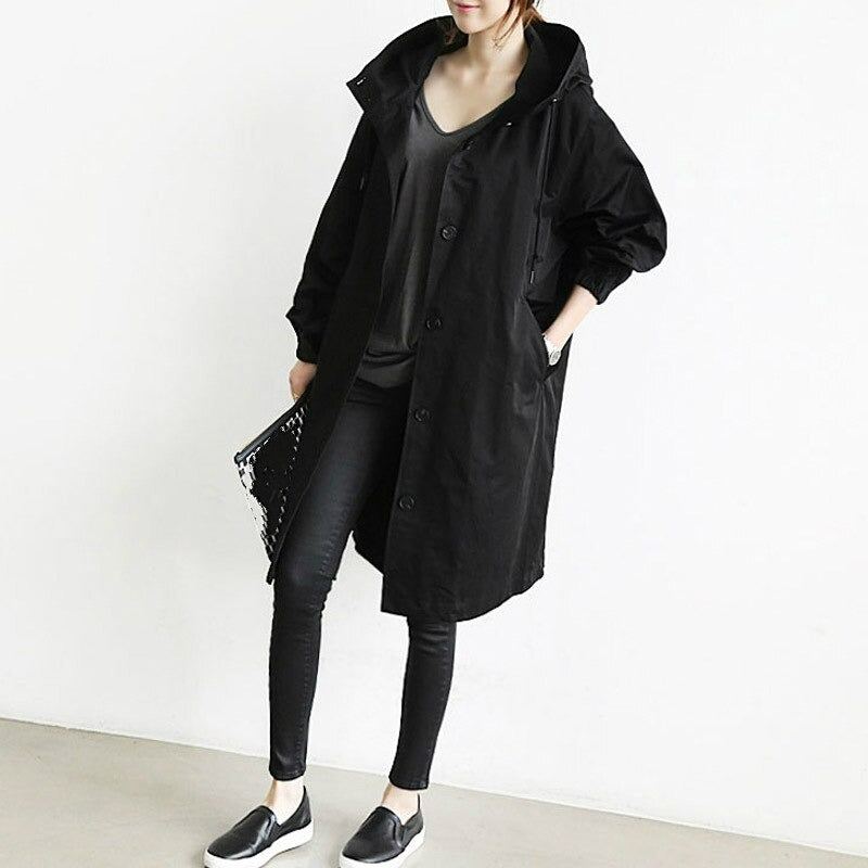 Siena Women's Elegant Trench Coat | Classic Belted Longline Trench Coat for Women | Timeless Smart Casual Luxury Outerwear