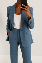 Brenda Women's Timeless Tailored Set | Classic Blazer & Trouser Co-Ord for Women | Smart Power Dressing Office & Everyday Wear