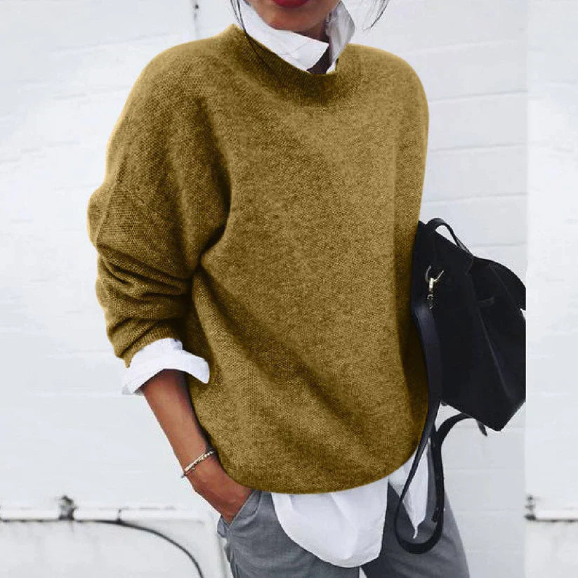Celesto Men's Luxury Cashmere Blend Crew Neck Sweater | Soft Premium Knit Jumper for Men | Smart Casual Everyday Knitwear