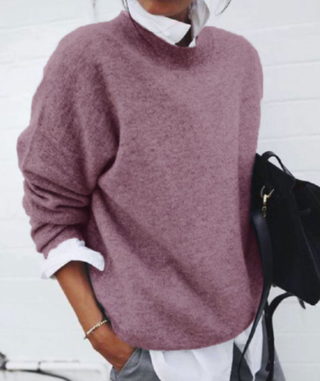 Celesto Men's Luxury Cashmere Blend Crew Neck Sweater | Soft Premium Knit Jumper for Men | Smart Casual Everyday Knitwear