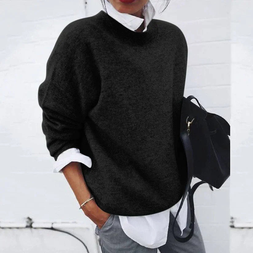 Celesto Men's Luxury Cashmere Blend Crew Neck Sweater | Soft Premium Knit Jumper for Men | Smart Casual Everyday Knitwear