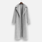 Women’s Long Faux Fur Overcoat