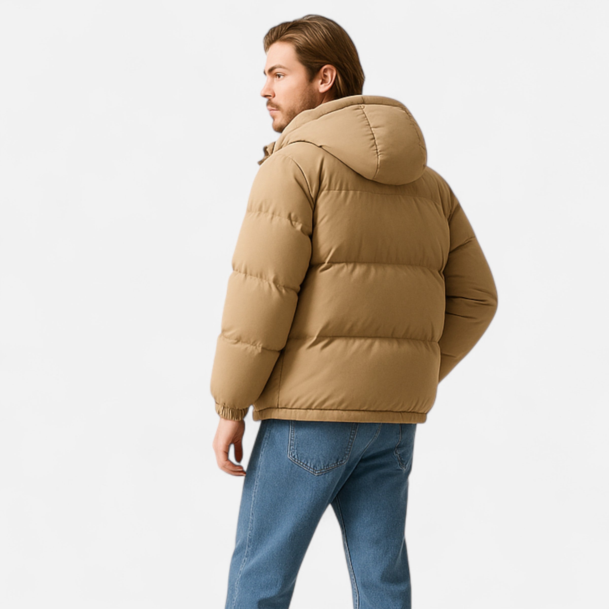 Unisex Hooded Cotton Puffer Jacket