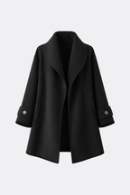 Jacky Women's Longline Wool Blend Coat | Classic Tailored Maxi Wool Coat for Women | Elegant Smart Casual Winter Outerwear