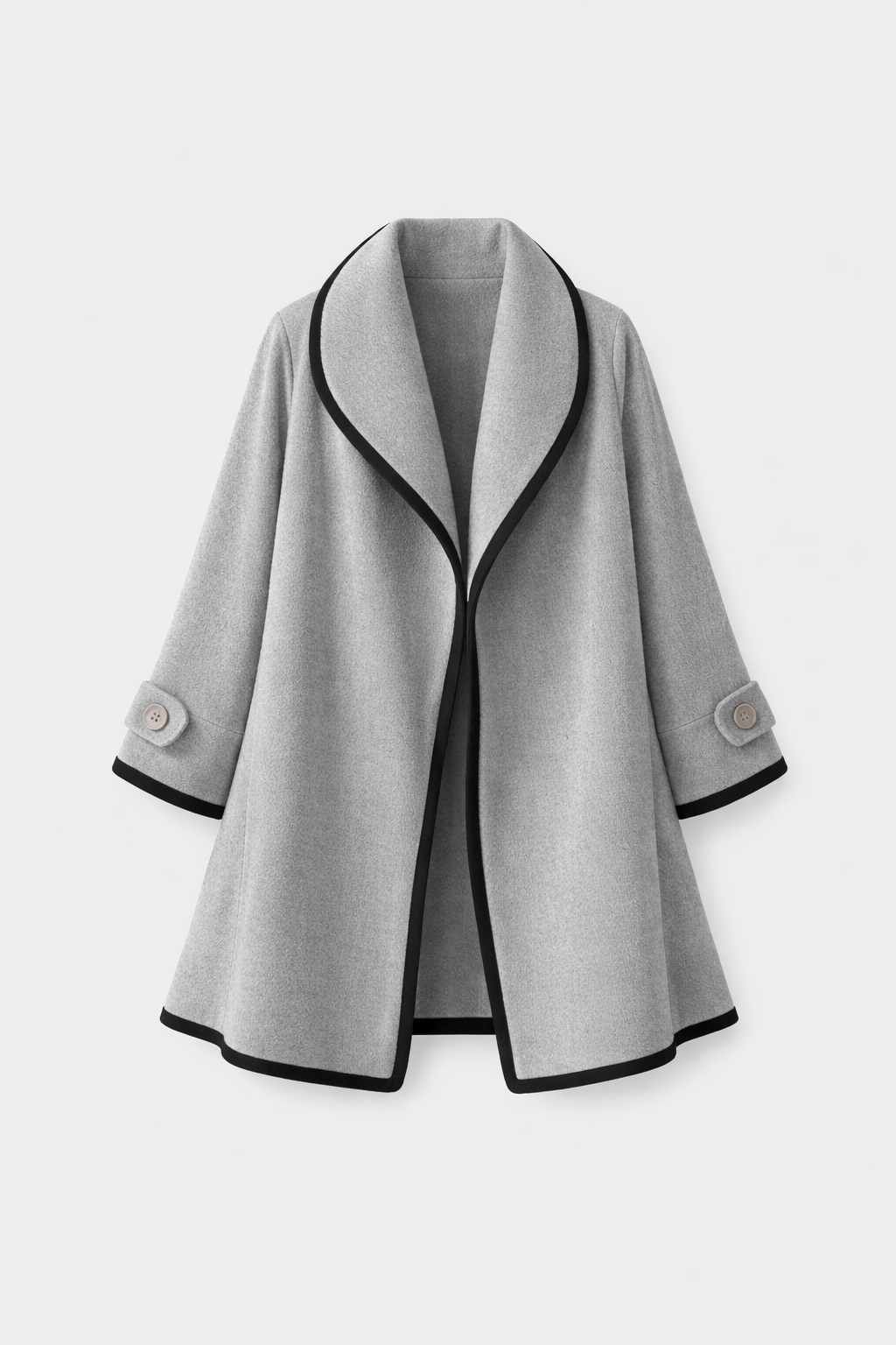 Jacky Women's Longline Wool Blend Coat | Classic Tailored Maxi Wool Coat for Women | Elegant Smart Casual Winter Outerwear