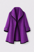 Jacky Women's Longline Wool Blend Coat | Classic Tailored Maxi Wool Coat for Women | Elegant Smart Casual Winter Outerwear