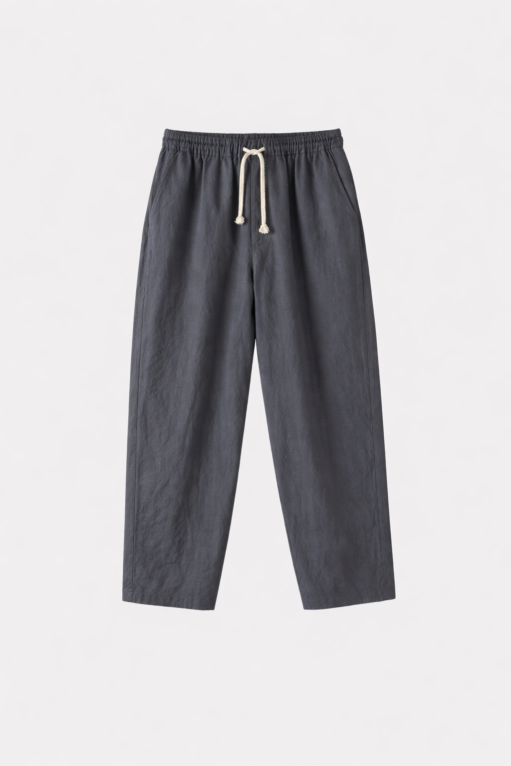 Alessio Men's Comfortable Linen Cotton Casual Pants | Lightweight Breathable Trousers for Men | Relaxed Everyday Smart Casual