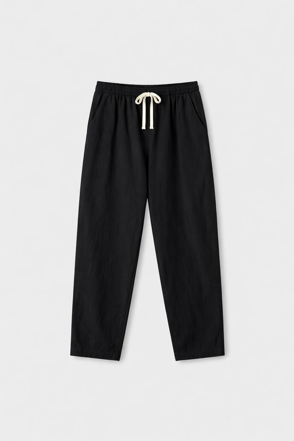 Alessio Men's Comfortable Linen Cotton Casual Pants | Lightweight Breathable Trousers for Men | Relaxed Everyday Smart Casual
