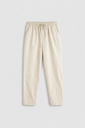 Alessio Men's Comfortable Linen Cotton Casual Pants | Lightweight Breathable Trousers for Men | Relaxed Everyday Smart Casual