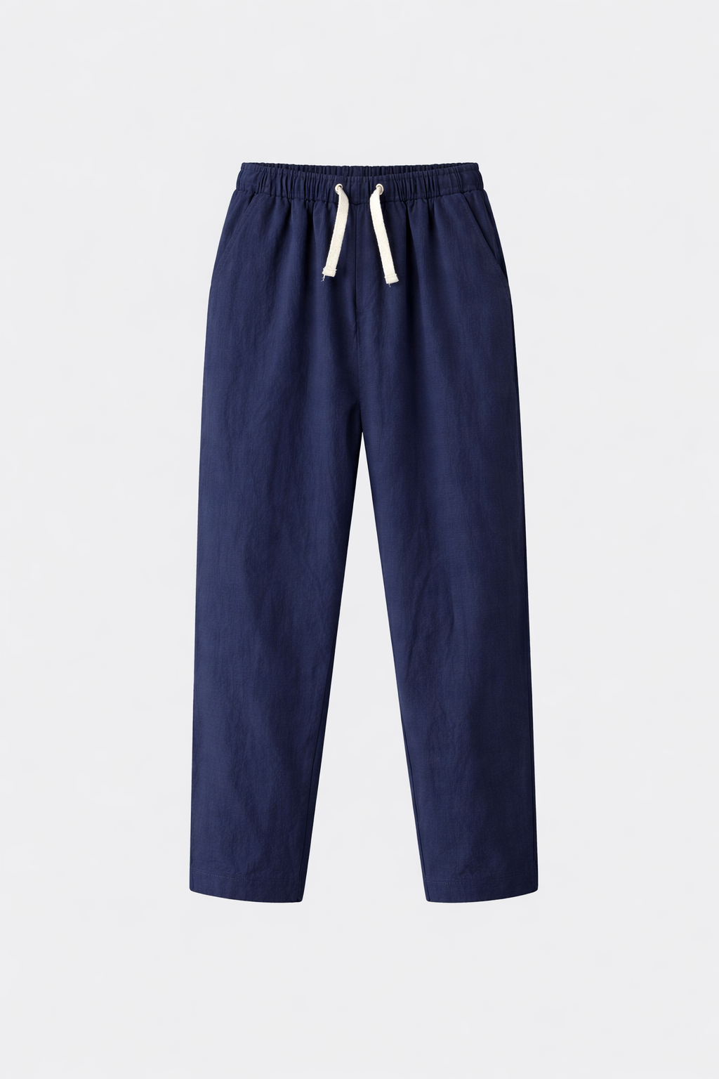 Alessio Men's Comfortable Linen Cotton Casual Pants | Lightweight Breathable Trousers for Men | Relaxed Everyday Smart Casual