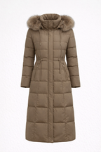 Women’s Long Faux Fur Puffer Coat