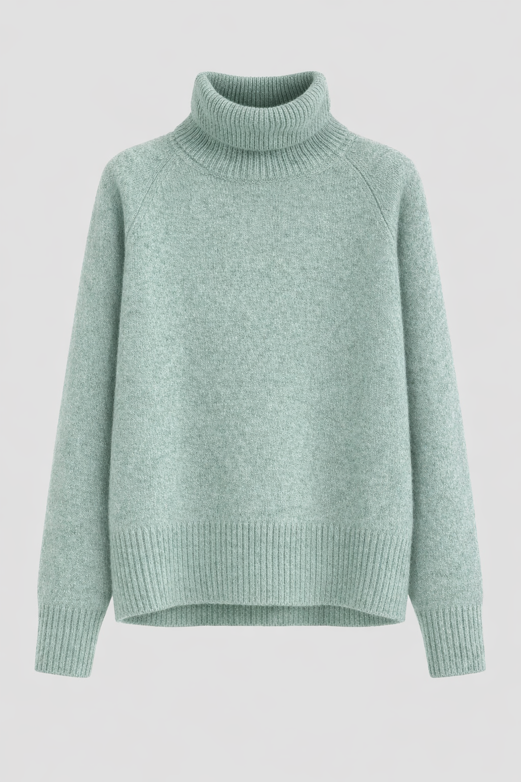 Isadora Women's Cashmere Blend Turtleneck Sweater | Soft & Warm Roll Neck Jumper for Women | Classic Regular Fit Luxury Winter Knitwear
