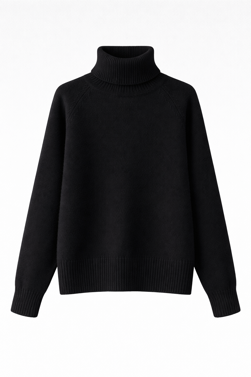 Isadora Women's Cashmere Blend Turtleneck Sweater | Soft & Warm Roll Neck Jumper for Women | Classic Regular Fit Luxury Winter Knitwear