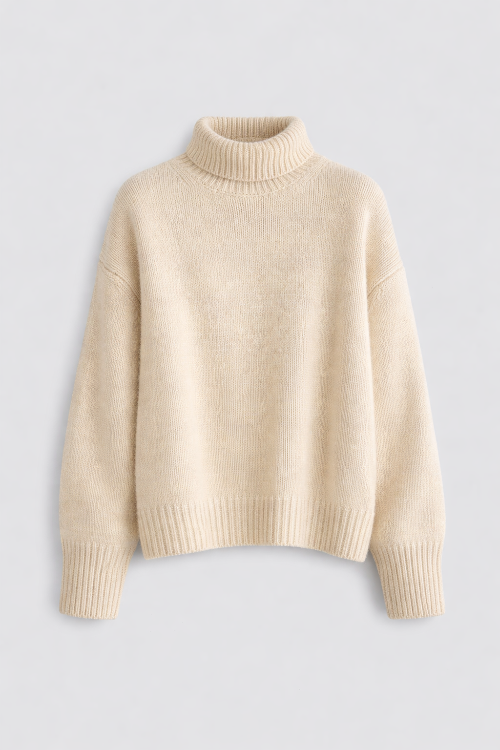 Celestine Women's Cashmere Oversized Turtleneck Sweater | Soft Luxury Slouchy Roll Neck Jumper