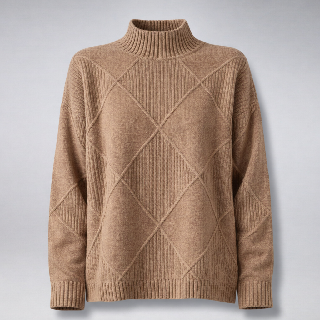 Kina Soft Cashmere Turtleneck Comfortable Warm & Elegant