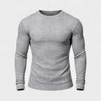 Donatello Men's Luxury Cashmere Blend Slim Fit Crew Neck Sweater | Soft Premium Elegant Smart Casual Everyday Winter Knitwear