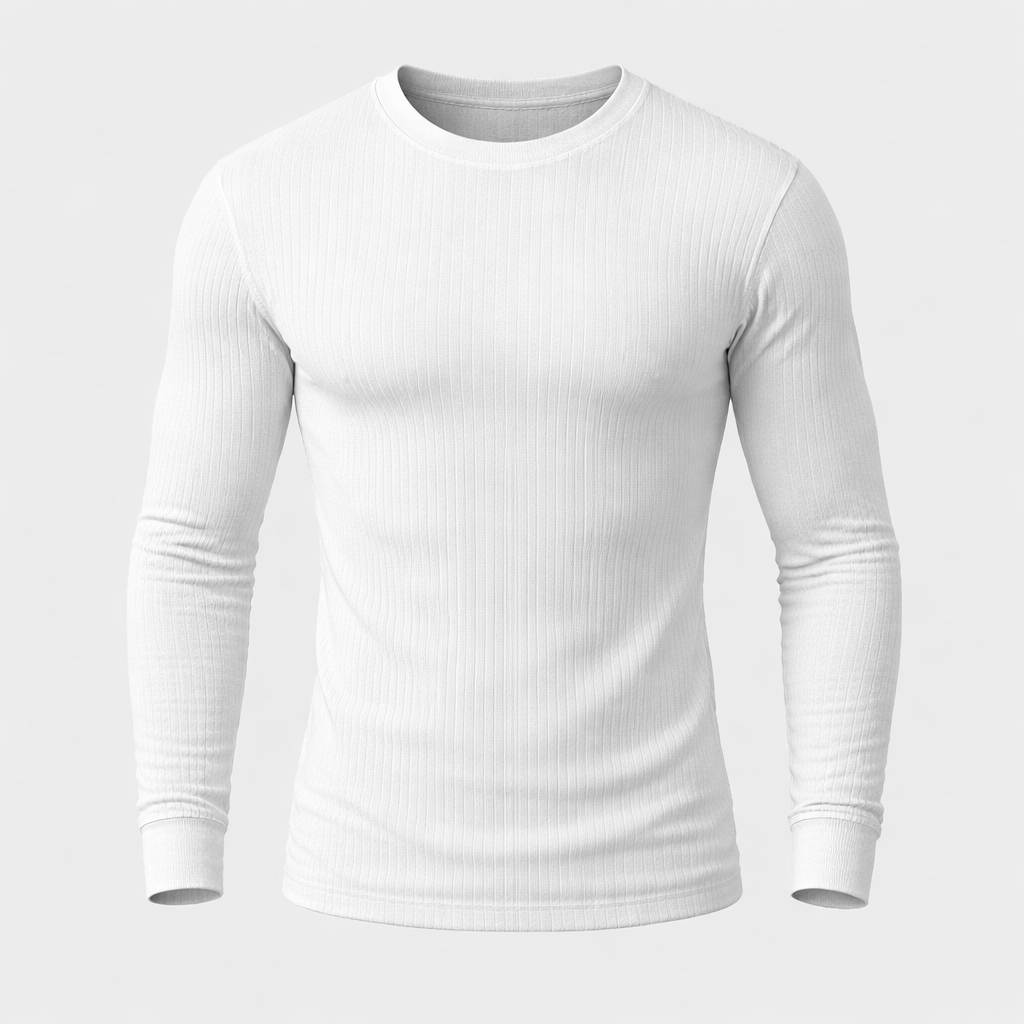 Donatello Men's Luxury Cashmere Blend Slim Fit Crew Neck Sweater | Soft Premium Elegant Smart Casual Everyday Winter Knitwear