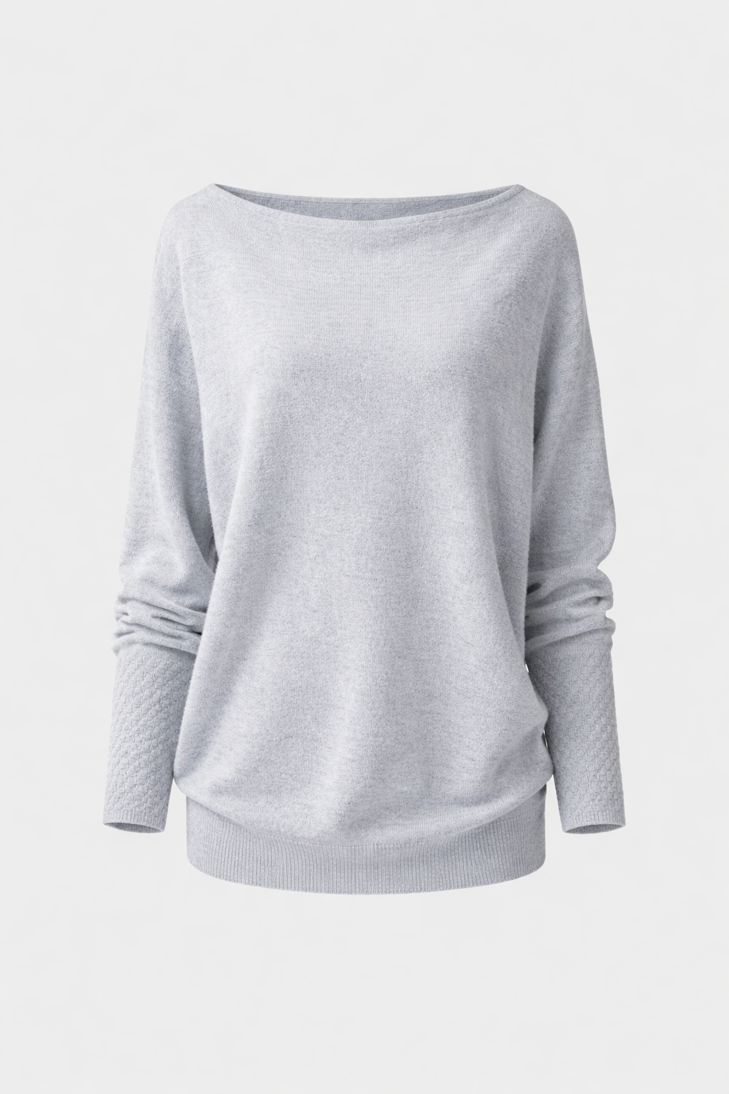 Calista Women's Asymmetric Draped Turtleneck Sweater | Oversized Cotton Knit Drape Effect Jumper for Women