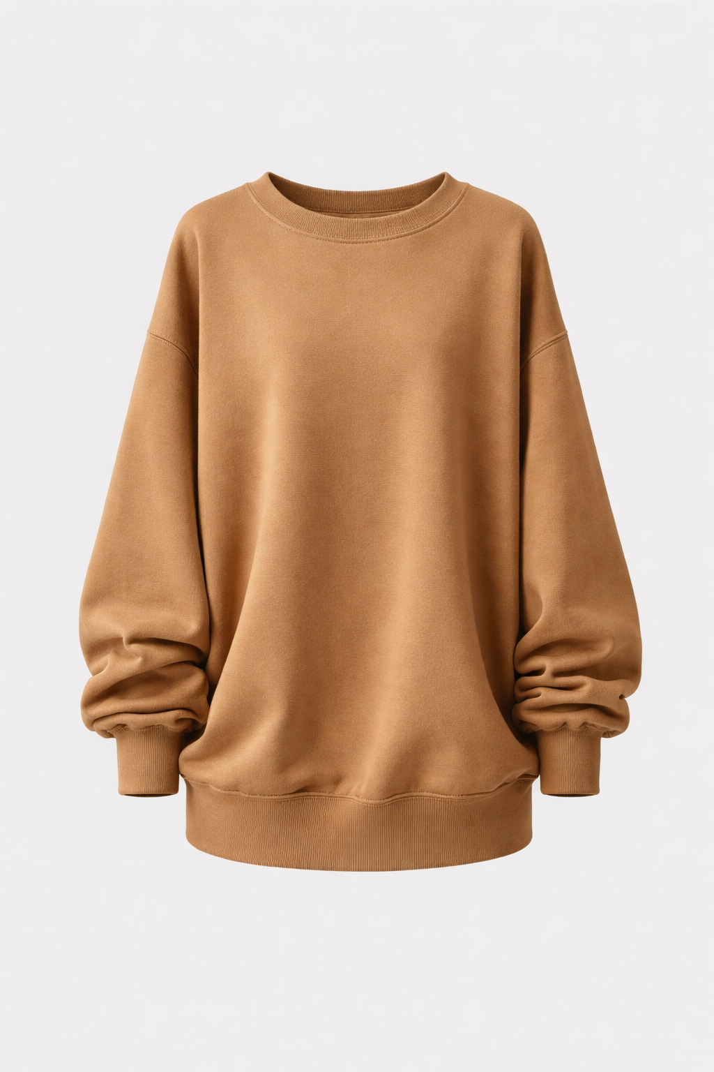 Sable Women's Oversized Black Cotton Knit Sweater | Casual Long Sleeve Crew Neck Pullover for Women