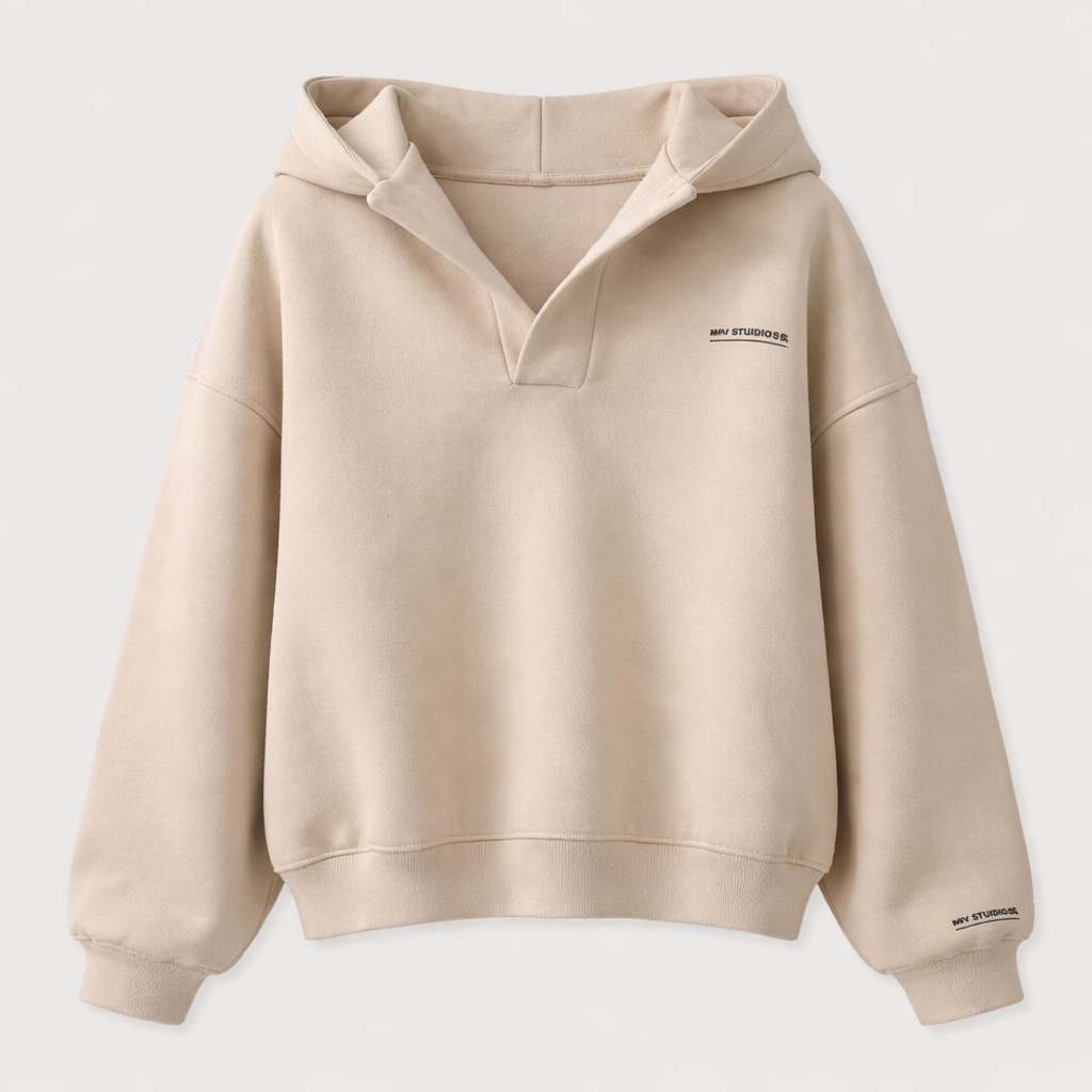 Marlowe Women's Oversized Minimalist Hoodie | Soft French Terry Sweatshirt for Women | Cosy Relaxed Fit Everyday Autumn Winter Casual Top