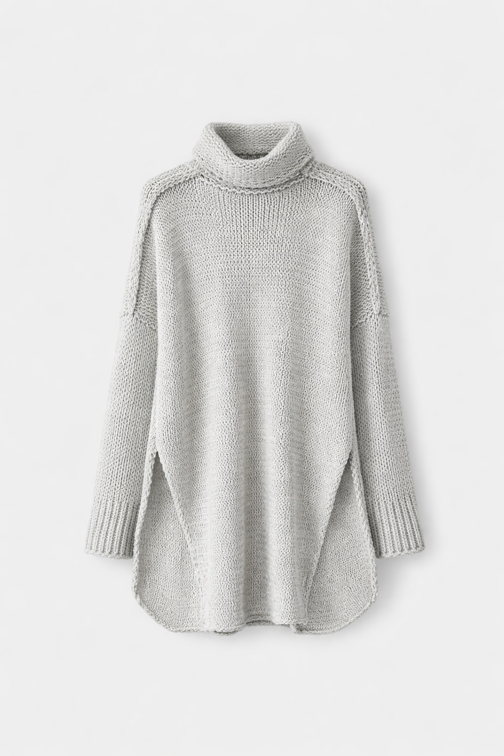 Winifred Women's Oversized Chunky Knit Turtleneck Sweater | Warm Wool Blend Slouchy Roll Neck Jumper for Women