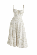 Scarlett | Women’s Floral Midi Dress – Lightweight Summer Dress | Casual & Elegant