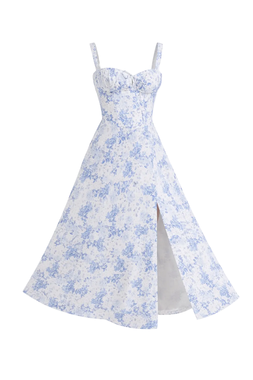 Scarlett | Women’s Floral Midi Dress – Lightweight Summer Dress | Casual & Elegant