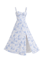 Scarlett | Women’s Floral Midi Dress – Lightweight Summer Dress | Casual & Elegant